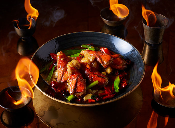 Sichuan Lobster Tail at Lulu Wild