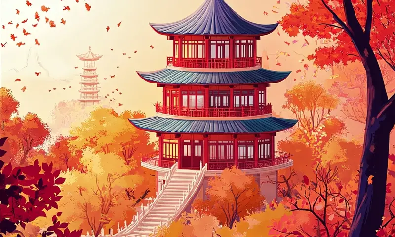 Animated pagoda