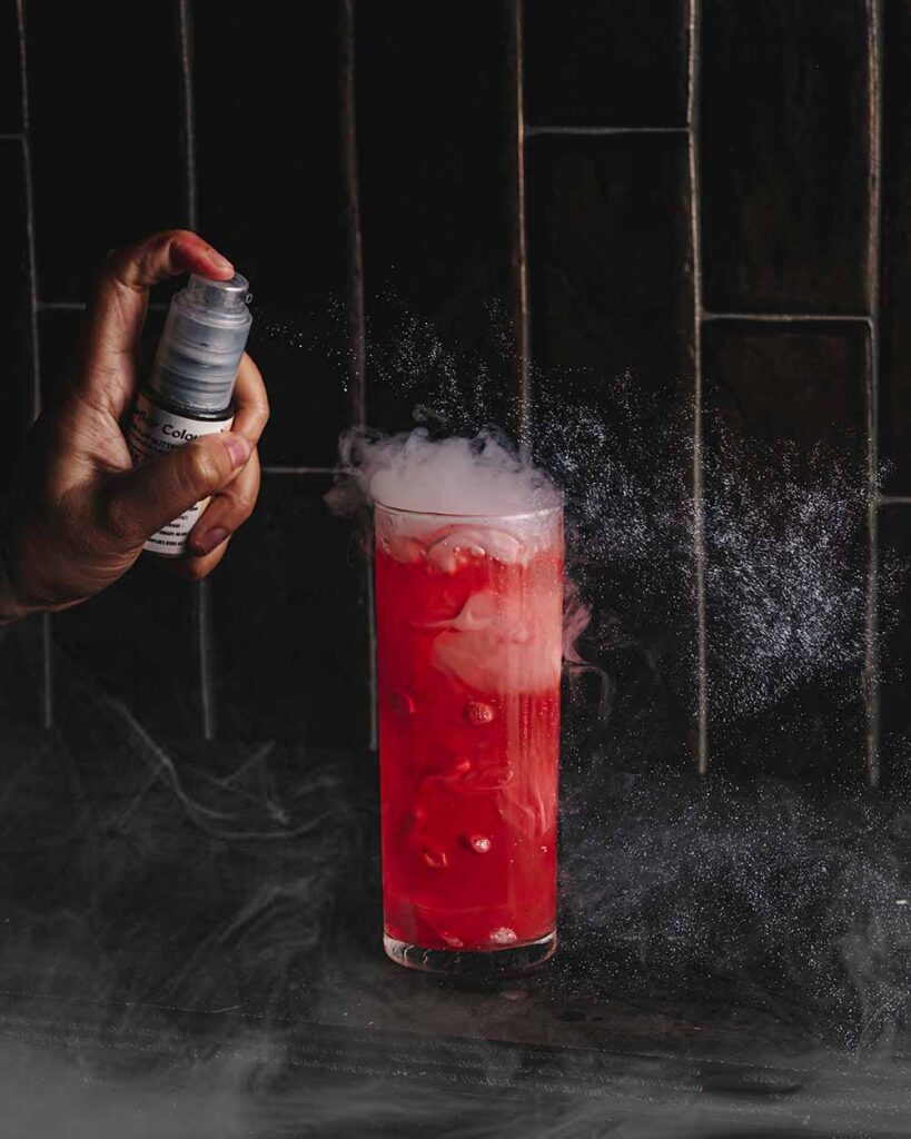 Red Stallion Fizz, the Year of the Horse cocktail at Lulu Wild, Birmingham